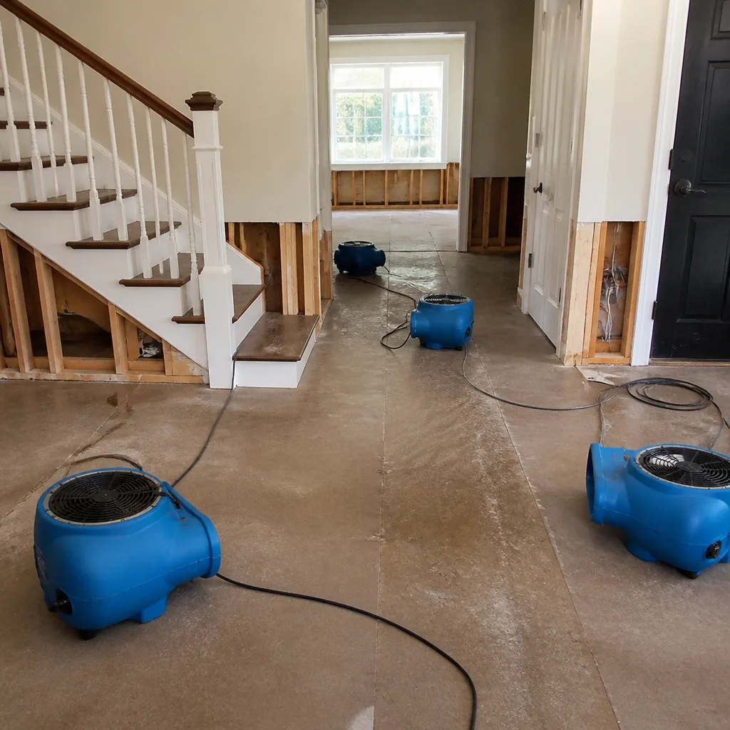 Water damage drying